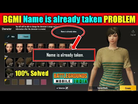 El nombre ya está en uso Problema en Battlegrounds Mobile India Problema de inicio de sesión en Battleground Mobile India