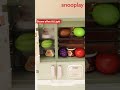 realistic refrigerator pretend play with light u0026 sound 28 pcs