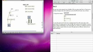 Max MSP Tutorial 04b7: Playback using [buffer~] & [groove~] [1]