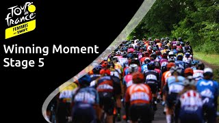 Stage 5 highlights: Winning moment - Tour de France Femmes 2022