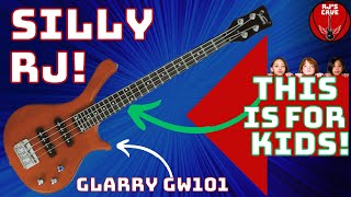 THE WORLDS SHORTEST BASS GUITAR... REVIEWED! | GLARRY GW101 BASS FOR KIDS #glarry #ngd #bassguitar