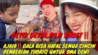 DETIK DET!K FUJI KAGET,‼️GALA SKY BISA HAFAL SMUA CINCIN PEMBERIAN THARIQ UNTUK OMA DEWI