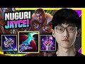 NUGURI DOMINATING WITH JAYCE! - FPX Nuguri Plays Jayce Top vs Camille! | Season 11