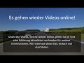 es gehen wieder videos online alle klarheiten wurden beseitigt. autofahrtvideos in premium qualität