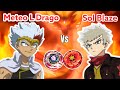 Meteo L Drago vs Sol Blaze | ryuga vs helios