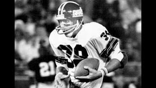 BOB TUCKER FIRST TIGHT END TO LEAD NFC IN RECEIVING (NEW YORK GIANTS 1971) (BLOOMSBURG)