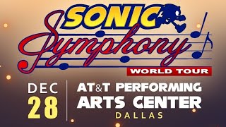 Sonic Symphony World Tour | At&t Performing Arts Center, Dallas TX [LAST TOUR OF 2024]