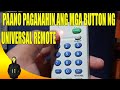 PAANO ISETUP ANG UNIVERSAL REMOTE NG WALANG CODE AT PAGANAHIN LAHAT NG BUTTON