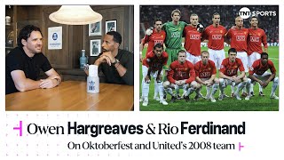 EXCLUSIVE: Owen Hargreaves \u0026 Rio Ferdinand reminisce about Man United's successful 2008 team 🔥😍