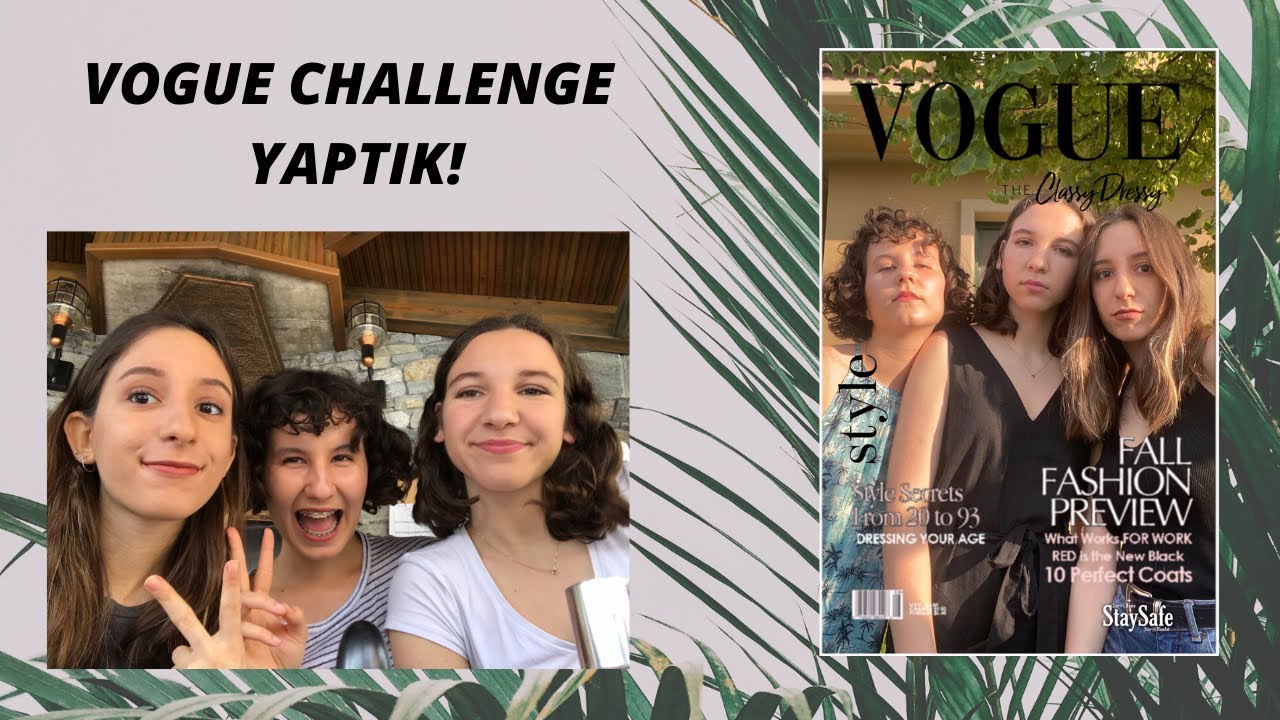 Vogue Challenge Yaptik Youtube