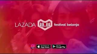 Lazada Festival Belanja 11.11 Segera Hadir!