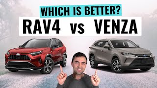 2022 Toyota Venza VS Toyota RAV4 Hybrid | Which Hybrid SUV Should You Buy?