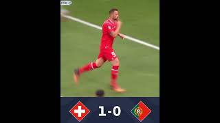 Switzerland 🇨🇭 1 Vs Portugal 🇵🇹 0 ——FIRST HALF