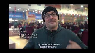 Xinjiang - Hotan TV interview - a YouTuber traveler in Xinjiang