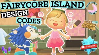 Design Codes | Fairycore Island | Animal Crossing New Horizons Fairy Core Island ACNH