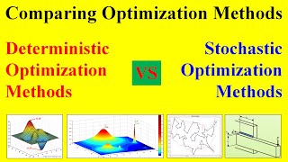 Comparing Different Characteristics of Deterministic and Stochastic Optimization Methods