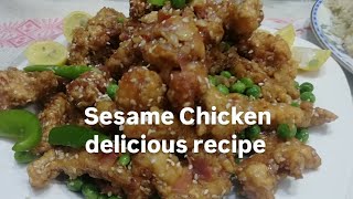 Sesame Chicken unique recipe🤤|| delicious \u0026 healthy|| mouthwatering recipe by Darakhshan's lifestyle