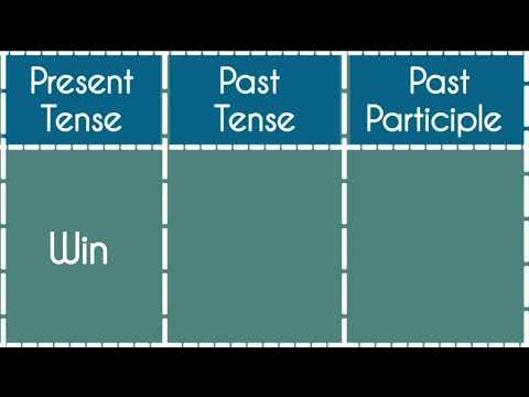 What is the verb of win?