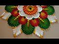 Best Navaratri rangoli design || diwali & dhanteras rangoli|| durga puja rangoli designs