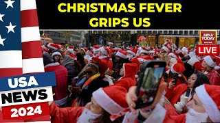 Christmas Celebrations In US LIVE | Christmas Season 2024 | US Top News Today