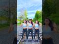 3 girl dance Railway Vs 7 pack man attack vfx funny video