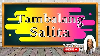 TAMBALANG SALITA