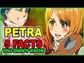 TOP PETRA RAL FACTS You Didn’t Know! Levi X Petra? | Attack on Titan Anime Facts By Foxen