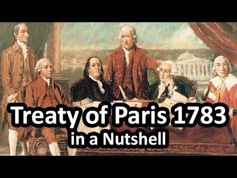 Was the Treaty of Paris 1783 a document?