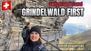 GRINDELWALD FIRST | SWITZERLAND, A Thrilling CLIFF WALK by Tissot with an Amazing view