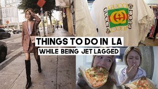 LA Vlog: BEST Vintage Shopping, Airbnb, Blue Bottle Cafe, Vegan Food, KCON LA | Q2HAN