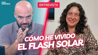 ☀️ CÓMO HE VIVIDO EL FLASH SOLAR, con Maria Bejarano ☀️ AlexComunicaTV