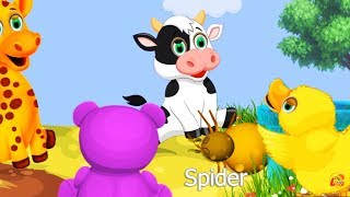 Itsy Bitsy Spider | Nursery Rhymes \u0026 Kids Songs | Color Kids