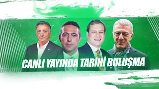 Dört büyük kulübün başkanları canlı yayında soruları yanıtlıyor... #YAYINDA