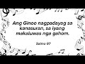 SALMO RESPONSORYO - MAY 5,2024 - DOMINGO ( ANG GINOO NAGPADAYAG SA KANASURAN SA IYANG MAKALUWAS.....