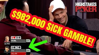The Sickest Gambler on High Stakes Poker?