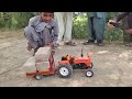 alghazi mini handmade tractor power stunts diy alghazi tractor science project mini tractor