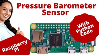 Raspberry Pi Project | Pressure Barometer Sensor | Python code | Easy Tech