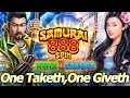 Samurai 888 Spin Slots - One Taketh and One Giveth! Nice Bonus and Profit at Durango Casino!