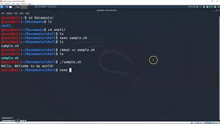 Shell Scripting Tutorial 1 - Variables and Read User Input