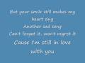 Jonas Brothers - Still in love with you (lyrics)