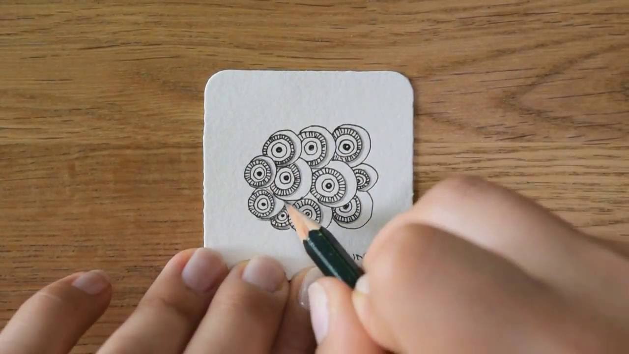 10 Zentangle Muster 14 Youtube