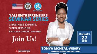 YALI Entrepreneurs Seminar Series - Tonya McNeal Weary - Building International Business Connections