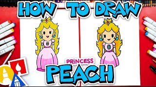 How To Draw Princess Peach