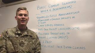 Basic Combat Training - Week 6