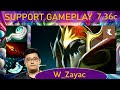 ⭐ 7.36c W_Zayac Nyx Assassin |KDA - 22 KP - 79%| Support Gameplay - Dota 2 Top MMR