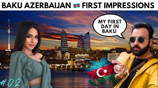 First Impressions of BAKU, Azerbaijan 🇦🇿 | Azerbaijan Travel Vlog | Nizami street Baku