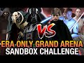 The Ultimate Era Only Grand Arena Sandbox Challenge - No Datacrons and No Galactic Legends!