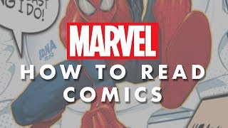 How To Read Comics The Marvel Way! | WORDS Edition