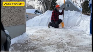 ❄️SNOW CLEARING || CANADA LIFE || SHOVELLING || SIPAG LANG || PINOY IN CANADA