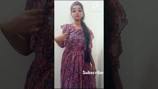 meeshow dress under 220 full video na channel lo undhi#telugu #meesho #dress